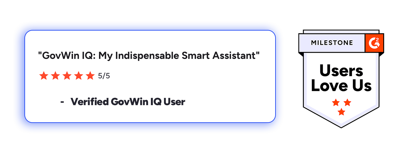 Deltek GovWin G2 Winter 2026 Awards